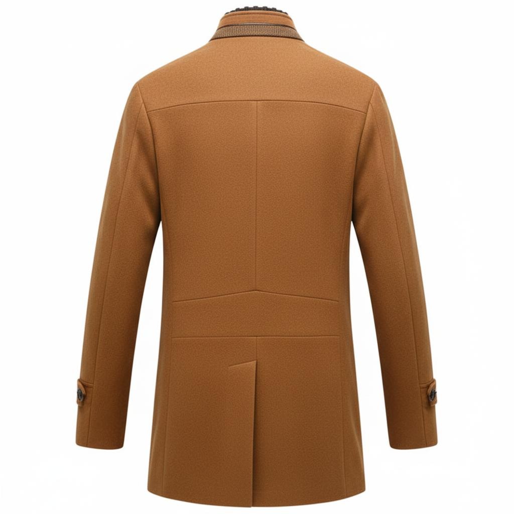 Men´s Lorenzo Vitali Elite Wool Coat – Tailored Premium Wool Overcoat