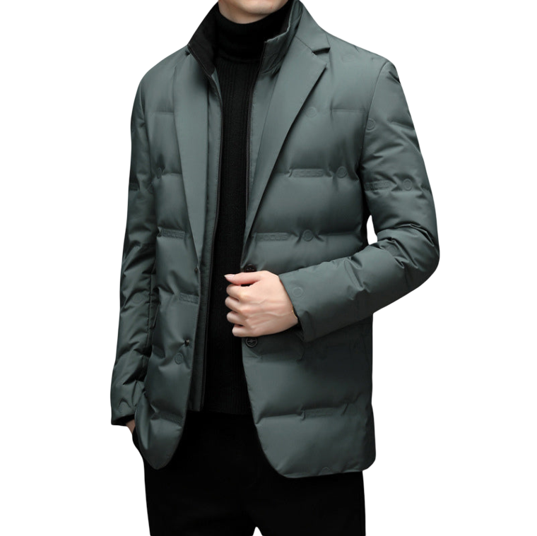 Men's L’Essenziale Piumino Jacket – Premium Duck-Down Insulated Coat
