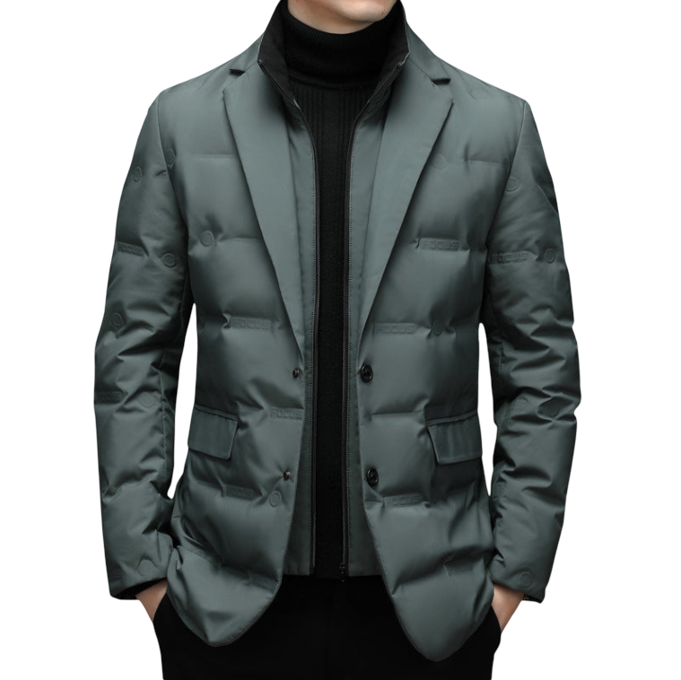 Men's L’Essenziale Piumino Jacket – Premium Duck-Down Insulated Coat